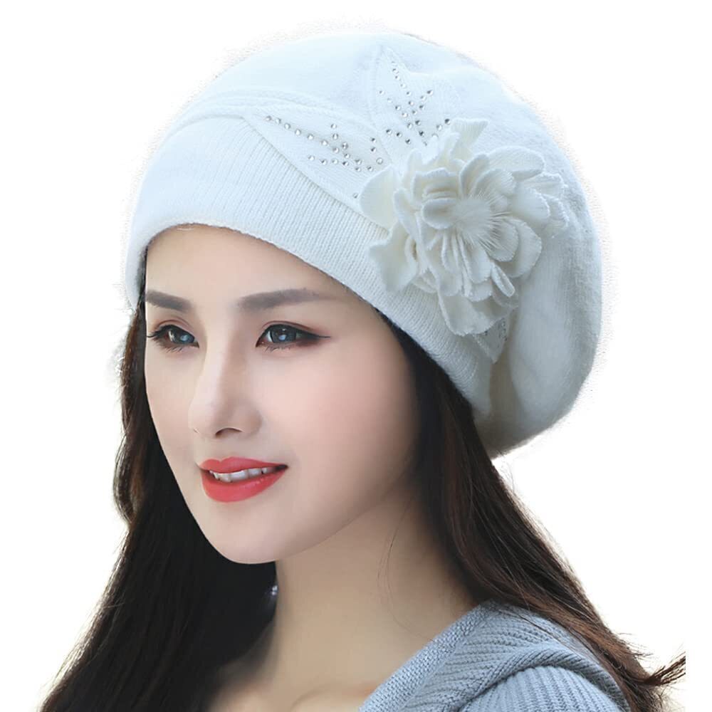 4629 Winter Beanies Hats Beanie Knit Fashion Warm Winter Hats Rabbit Fur
